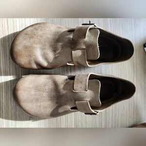 Men's Taupe London Birkenstocks EU Size 43